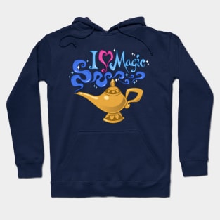 Aladdin's Lamp - I Love Magic Hoodie